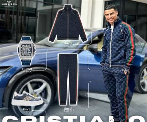 abbigliamento ronaldo gucci|cristiano Ronaldo clothing.